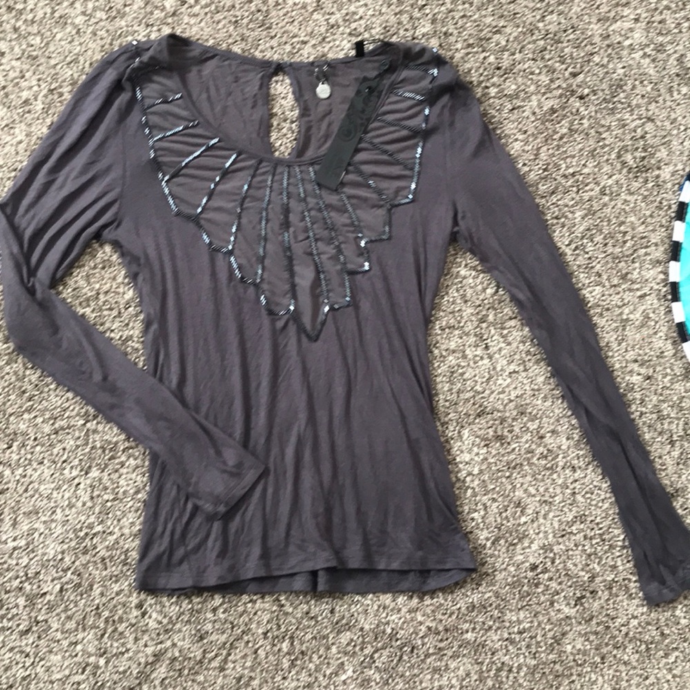 Beautiful Grey BKE top